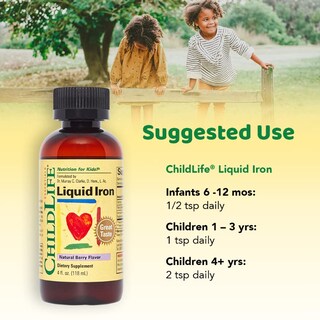 Foto 4 | Foto 4 | Suplemento Childlife Essentials Liquid Iron Para Niños - Venta Internacional.