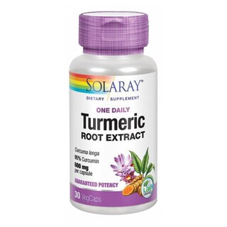 Foto 1 | Foto 1 | Suplemento Solaray Turmeric One Daily 30 Cápsulas (paquete De 4) - Venta Internacional.