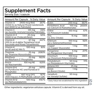 Foto 5 | Foto 5 | Complemente El Mantenimiento Metabólico: El Mejor Multivitamínico - Venta Internacional.