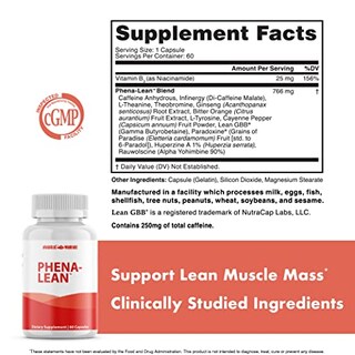 Foto 3 | Foto 3 | Suplemento Anabolic Warfare Phena-lean Premier 60 Cápsulas - Venta Internacional.