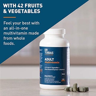 Foto 3 | Foto 3 | Complemente Las Tabletas Multivitamínicas Para Adultos Del Dr. Tobias - Venta Internacional.
