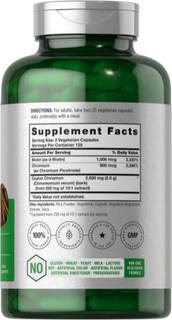 Foto 2 | Foto 2 | Suplemento De Canela En Cápsulas Horbaach, 2500 Mg, 250 Unidades - Venta Internacional.
