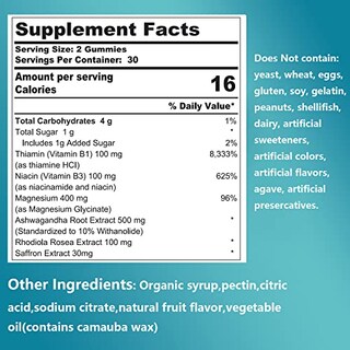 Foto 2 | Foto 2 | Gomitas De Glicinato De Magnesio Supplement Envycure, 400 Mg, 120 Unidades - Venta Internacional.