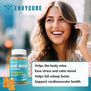 Foto 6 | Foto 6 | Gomitas De Glicinato De Magnesio Supplement Envycure, 400 Mg, 120 Unidades - Venta Internacional.