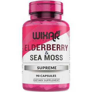 Foto 1 | Foto 1 | Supreme Capsules Wixar Naturals Saúco Y Musgo Marino 500 Mg - Venta Internacional.