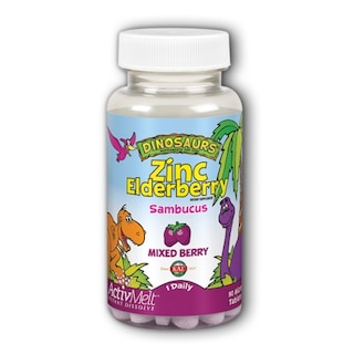Foto 1 | Foto 1 | Suplemento Kal Zinc Elderberry Activmelt Mixed Berry 90 Comprimidos - Venta Internacional.