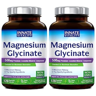 Foto 1 | Foto 1 | Suplemento De Glicinato De Magnesio Innate Vitality 500 Mg 120 Cápsulas - Venta Internacional.