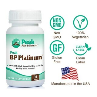 Foto 5 | Foto 5 | Suplemento Peak Bp Platinum Blood Pressure 30 Cápsulas - Venta Internacional.