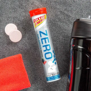 Foto 3 | Foto 3 | Suplemento Deportivo Dextro Energy Zero Tabletas 80g Berry con 12 Piezas