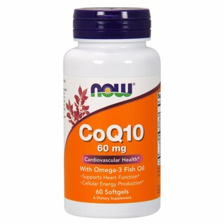 Foto 1 | Foto 1 | Complementa La Coq10 De Now Foods Con Aceite De Pescado Omega 3 60 Cápsulas Blandas - Venta Internacional.