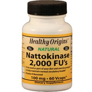 Foto 1 | Foto 1 | Suplemento Nattokinase De Healthy Origins, 60 Cápsulas Vegetarianas, X 2 - Venta Internacional.