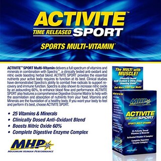 Foto 2 | Foto 2 | Suplemento Maximum Human Performance Activite Sport 120 Tabl - Venta Internacional.