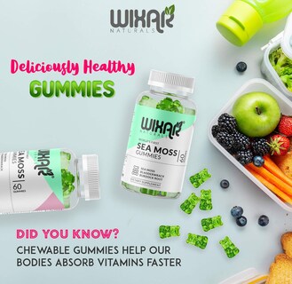Foto 7 | Foto 7 | Suplementos: Gomitas Wixar Naturals Con Musgo Marino De 1600 Mg O Más En La Vejiga - Venta Internacional.