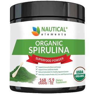 Foto 1 | Foto 1 | Espirulina En Polvo Nautical Elements Premium Usda Organic - Venta Internacional.