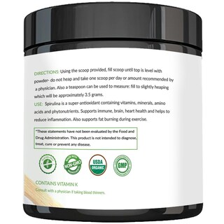 Foto 4 | Foto 4 | Espirulina En Polvo Nautical Elements Premium Usda Organic - Venta Internacional.