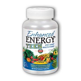 Foto 1 | Foto 1 | Suplemento Kal Enhanced Energy Teen 60 Comprimidos - Venta Internacional.