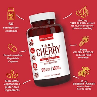 Foto 2 | Foto 2 | Suplemento Truevantage Nutrition De Extracto De Cereza Ácida 1500 Mg - Venta Internacional.