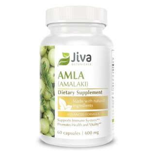 Foto 1 | Foto 1 | Suplemento Jiva Botanicals Amla Capsules 120 Cápsulas Veganas - Venta Internacional.