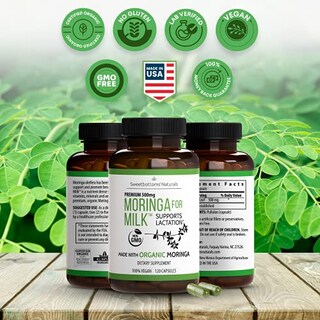 Foto 5 | Foto 5 | Suplemento De Moringa Orgánica Sweetbottoms Naturals 500 Mg - Venta Internacional.