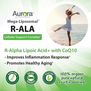 Foto 2 | Foto 2 | Suplemento Aurora Nutrascience Megaliposomal R-alpha Lipoic - Venta Internacional