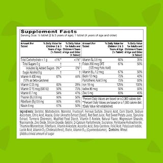 Foto 7 | Foto 7 | Multivitamínico Picapiedra Vitaminas Masticables Para Niños Con Hierro 160c - Venta Internacional.