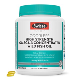 Foto 1 | Foto 1 | Suplementos De Aceite De Pescado Swisse Wild Omega 3 Epa Dha 400 Píldoras - Venta Internacional.