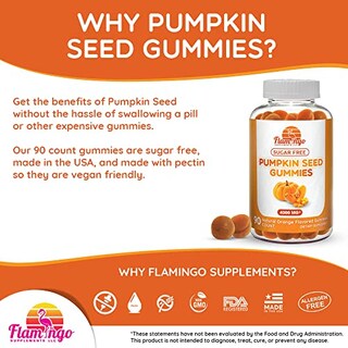 Foto 3 | Foto 3 | Gomitas De Aceite De Semillas De Calabaza Con Forma De Flamenco Supplements, 4000 Mg, 90 Unidades - Venta Internacional.