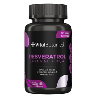 Foto 1 | Foto 1 | Resveratrol + Acai | Suplemento Multivitamínico Con Vitamina C, Resveratrol, Arandano Y Acaí.