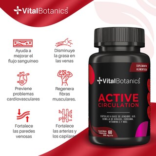 Foto 2 | Foto 2 | Active Circulation 60 Capsulas suplemento Multivitamínico