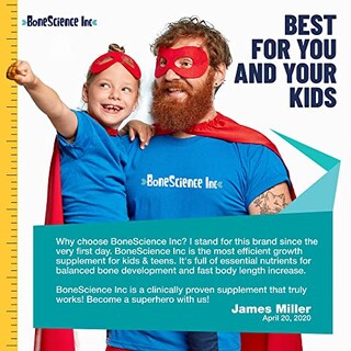 Foto 7 | Foto 7 | Maximizador De Crecimiento De Altura Bonescience Inc Para Adultos Y Niños - Venta Internacional.