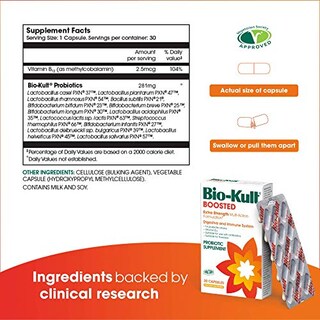 Foto 3 | Foto 3 | Suplemento Probiótico Bio-kult Boosted Gut Health 30 Cápsulas - Venta Internacional.
