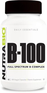 Foto 1 | Foto 1 | Suplemento Del Complejo De Vitamina B Nutrabio B-100 90 Cápsulas - Venta Internacional.