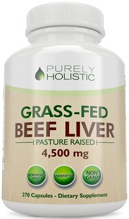 Foto 1 | Foto 1 | Cápsulas De Hígado De Res Purely Holistic 4500 Mg - 270 Cápsulas - Venta Internacional.