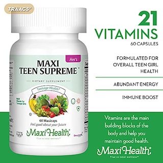 Foto 2 | Foto 2 | Suplemento Maxi Health, Multivitamínico Para Adolescentes, Niñas De 12 A 17 Años, 6 Años - Venta Internacional.