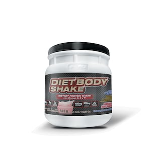Foto 1 | Foto 1 | Malteada Dietética Diet Body Shake Food & Nutrition Technologies 500 gr Sabor Fresas con Crema