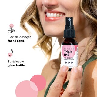 Foto 5 | Foto 5 | Suplemento En Aerosol Líquido Vegano Con Vitamina Triple B12 - Venta Internacional.