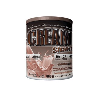 Foto 1 | Foto 1 | Cream Shake 600 g Food And Nutrition Technologies Suplemento en Polvo Sabor Chocolate Infantil/ Familiar