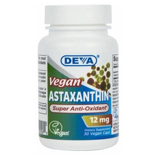 Foto 1 | Foto 1 | Suplemento Deva, Vitaminas Veganas, Astaxantina, 12 Mg, 30 Cápsulas - Venta Internacional.
