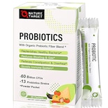 Polvo Probiótico Nature Target 60 Mil Millones De Ufc (13 Cepas) - Venta Internacional.