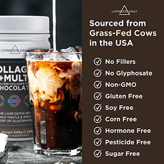 Foto 3 | Foto 3 | Colágeno En Polvo Livingood Daily Chocolate, 500 Ml, 30 Porciones - Venta Internacional.