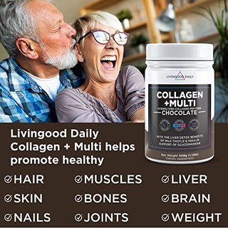 Foto 4 | Foto 4 | Colágeno En Polvo Livingood Daily Chocolate, 500 Ml, 30 Porciones - Venta Internacional.