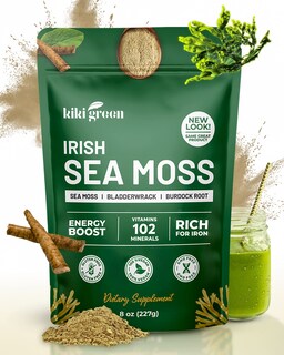 Foto 1 | Foto 1 | Polvo De Musgo Marino Kiki Green Irish De 250 Ml Con Bardana - Venta Internacional.
