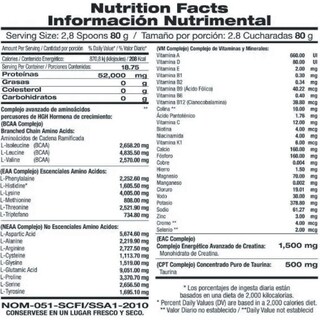 Foto 3 | Foto 3 | Isolate Protein y Amino Zero Food y Nutrition Technologies 3,500 Gr 7.7 Lbs Whey Sabor Vainilla Francesa
