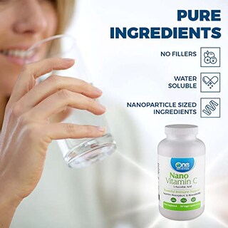 Foto 4 | Foto 4 | Suplemento One Planet Nutrition Nano Vitamina C 250 Mg 120 Cápsulas - Venta Internacional.