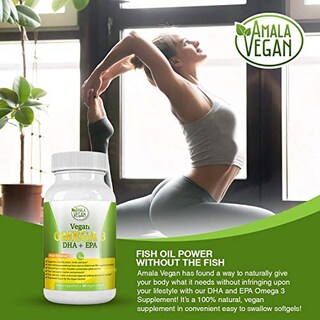 Foto 2 | Foto 2 | Suplemento Amala Vegan Potent Vegan Omega 3 Dha Epa Dpa 2 Ml - Venta Internacional.