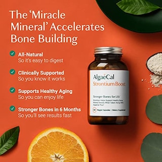 Foto 6 | Foto 6 | Suplemento Algaecal Strontium Boost 680 Mg Para La Densidad Ósea - Venta Internacional.