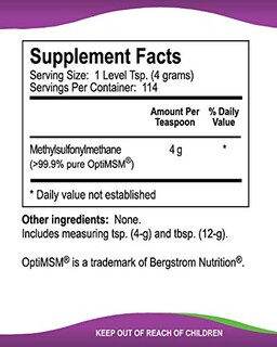 Foto 7 | Foto 7 | Suplemento De Msm Kala Health Msmpure En Polvo Grueso, 454 G - Venta Internacional.