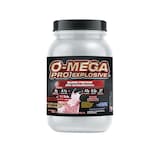 Proteína Whey Omega Pro Explosive Food & Nutririon Techonologies Bajo Carb sabor Fresas con Crema 1,500 gr