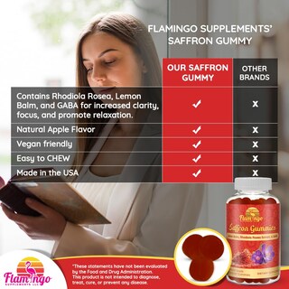 Foto 2 | Foto 2 | Suplemento De Gomitas De Extracto De Azafrán De 30 Mg Con Rhodiola Rosea - Venta Internacional.