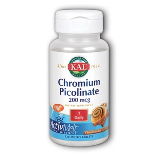 Foto 1 | Foto 1 | Suplemento Kal Picolinato De Cromo Activmelt 120 Tabletas X4 - Venta Internacional.